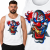 TANK TOP  HORROR SCARY CLOW